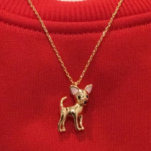 NEW KATE SPADE YO QUIERO TACO CHIHUAHUA NECKLACE - Picture 2 of 9